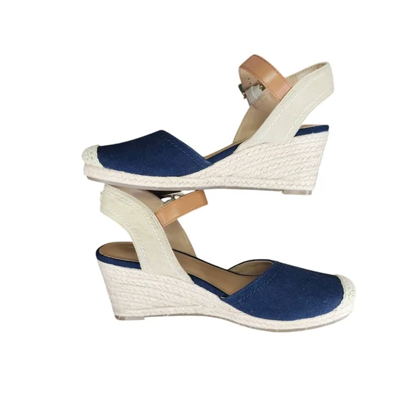Tommy Hilfiger Nilsa Classic Close Toe Wedge Sandal Size 7.5 - Picture 6 of 7